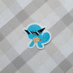Squirtle Squad Glossy Vinyl Sticker Set