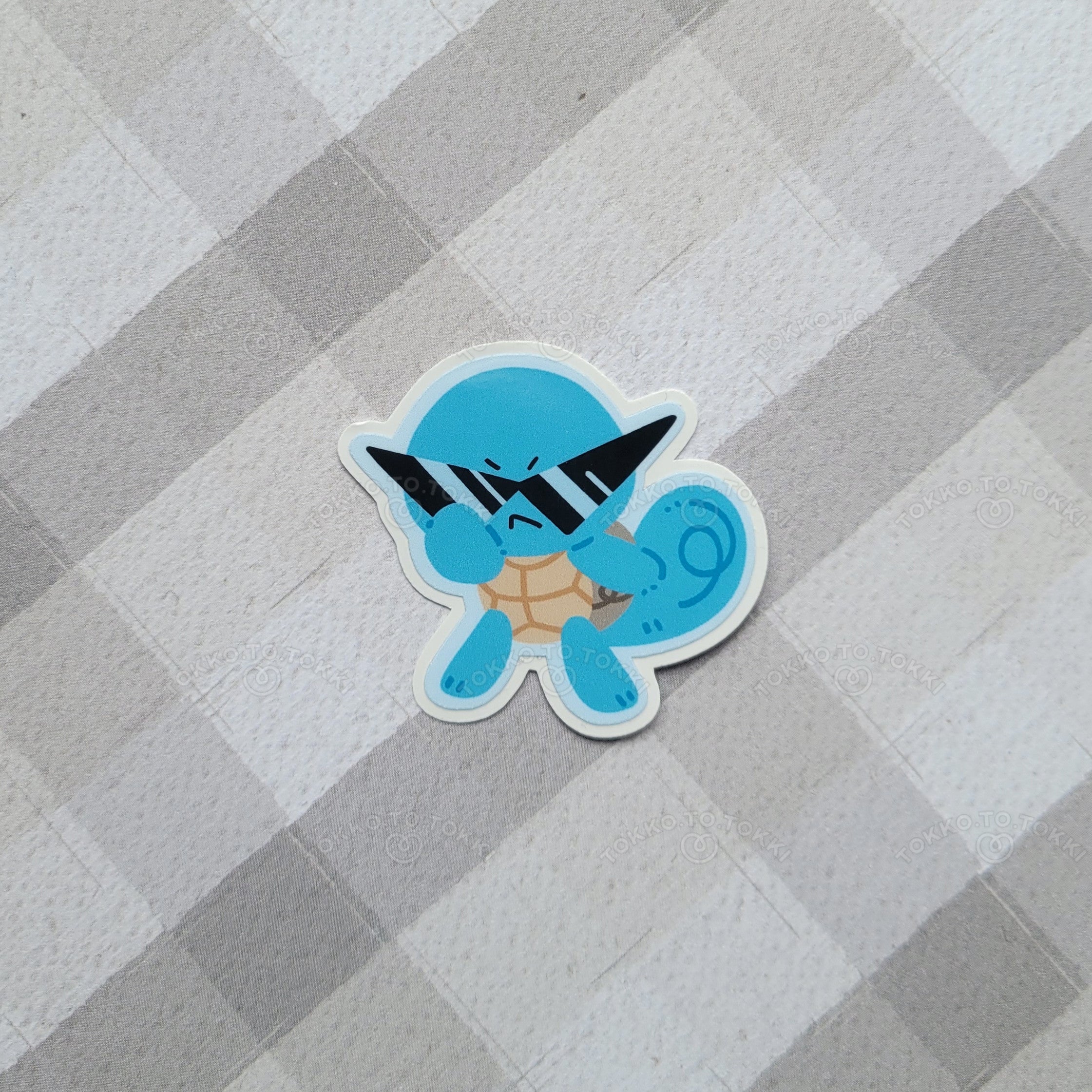 Squirtle Squad Glossy Vinyl Sticker Set