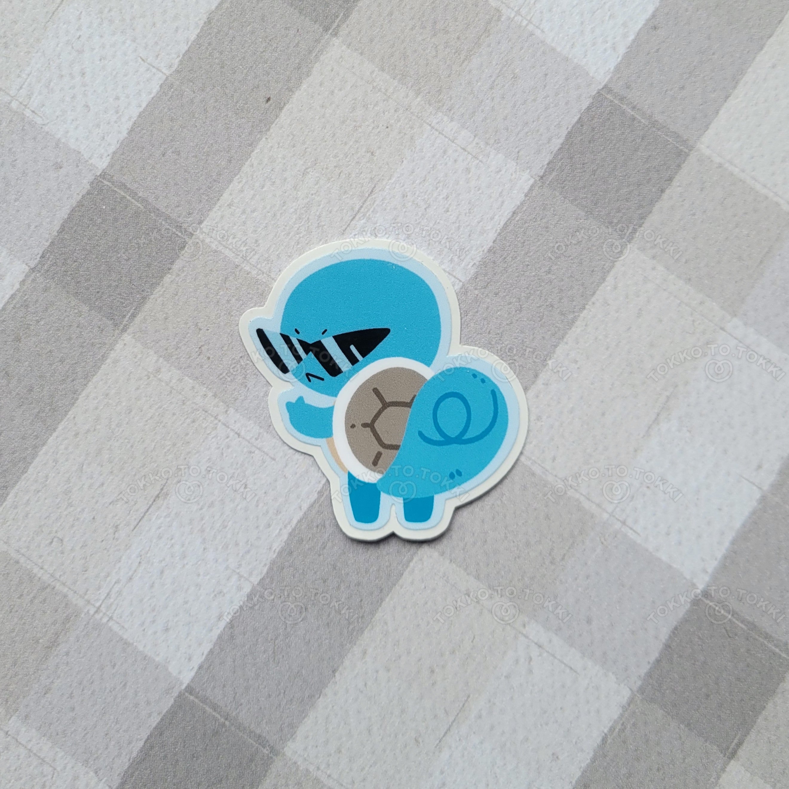 Squirtle Squad Glossy Vinyl Sticker Set