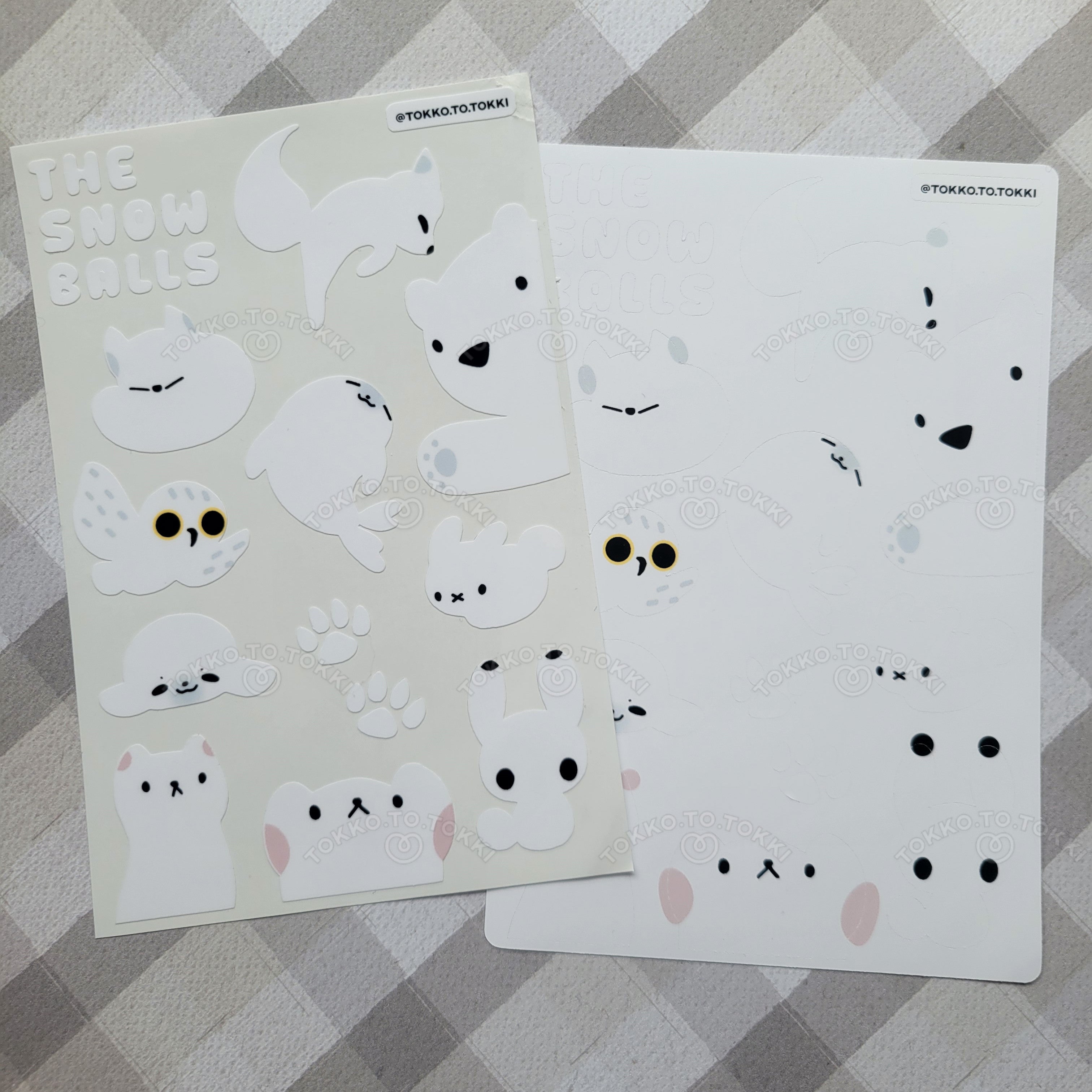 The Snowballs Sticker Sheet