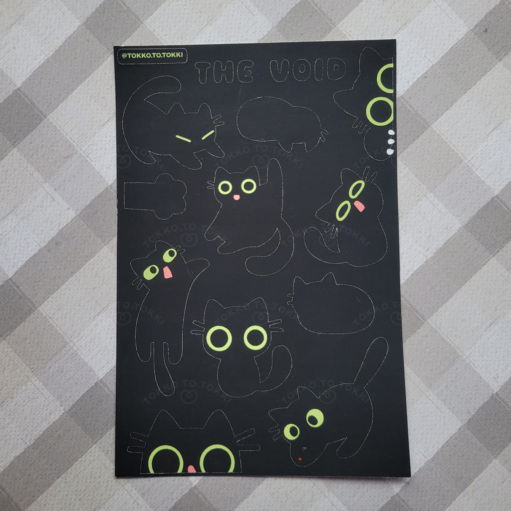 Zo the Void Cat Sticker Sheet