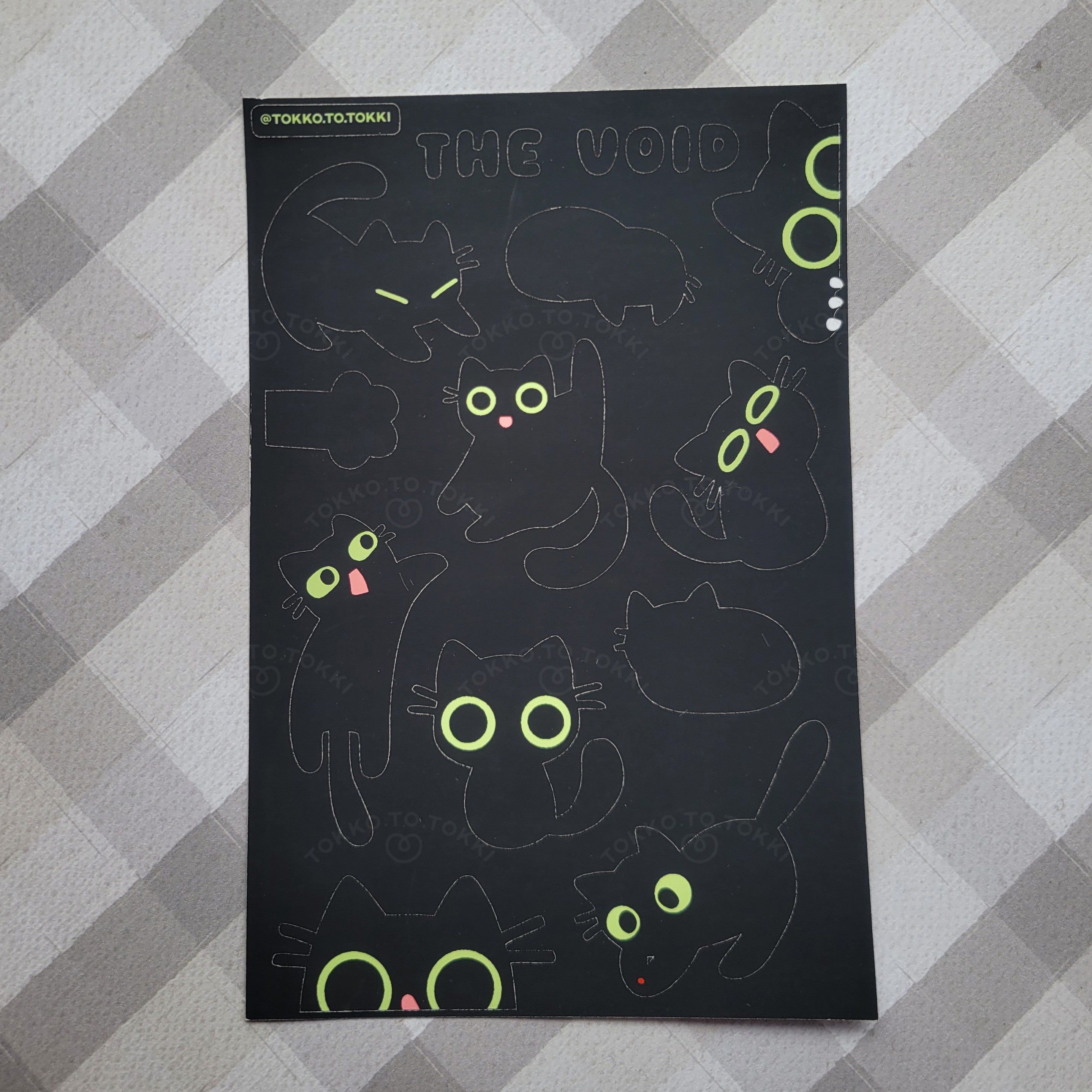 Zo the Void Cat Sticker Sheet