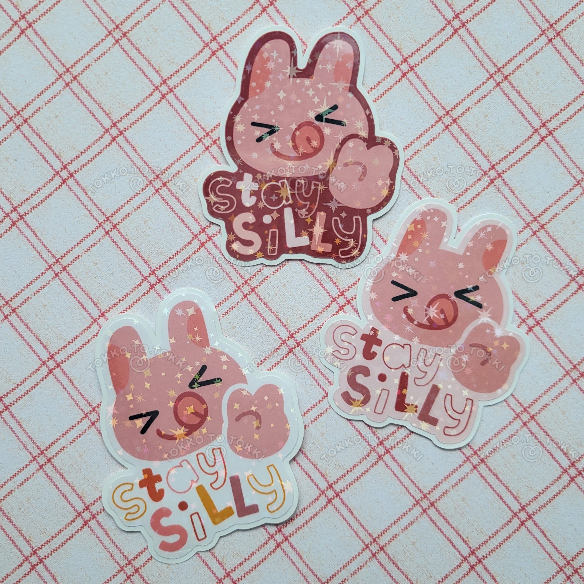 Stay Silly Bunny Sticker