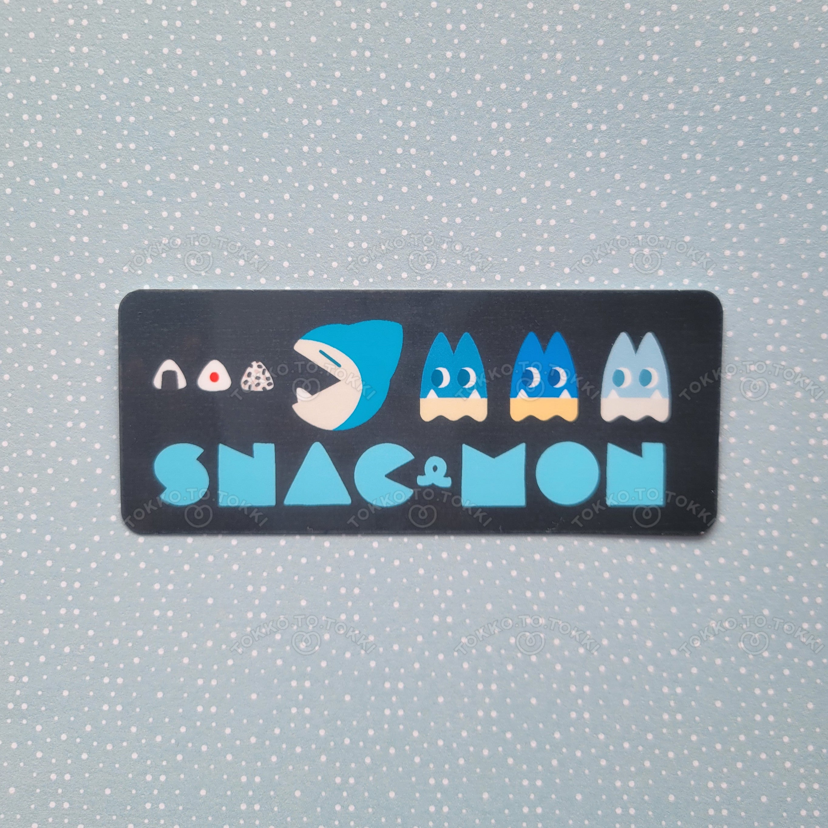 Snorlax & Munchlax Glossy Vinyl Stickers