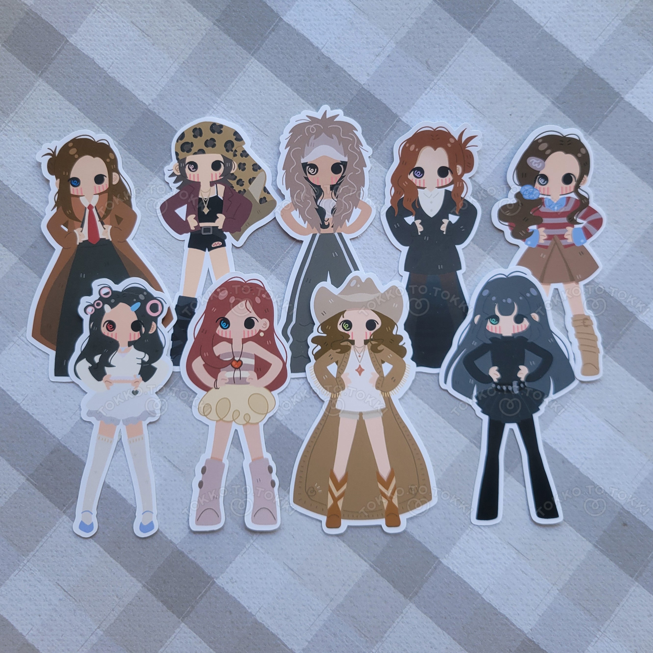 Twice Member Stickers - Ten: The Story Goes On