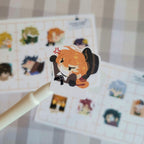 Bungo Stray Dogs Mini Polaroid Sticker Sheets