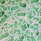 Set of 5 Random Smiski Stickers