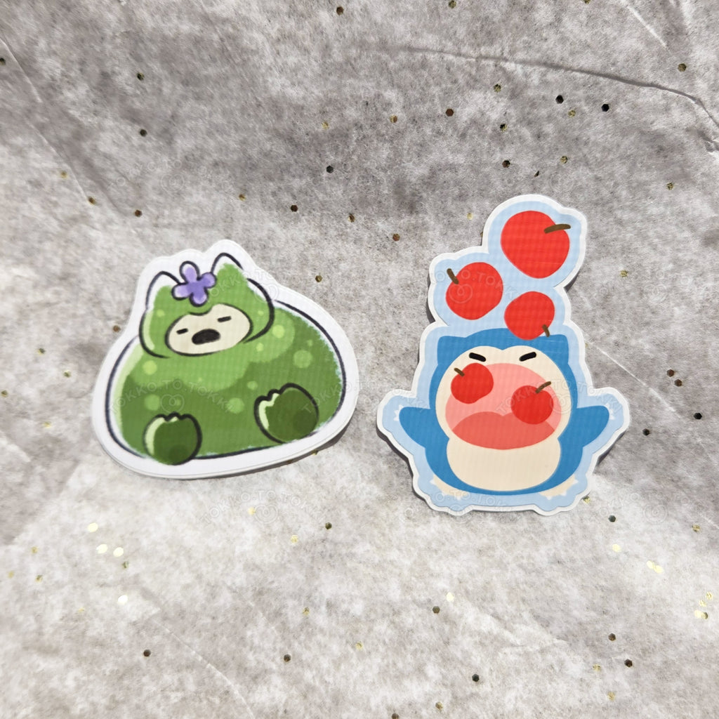 Snorlax Vinyl Stickers (vol 2)