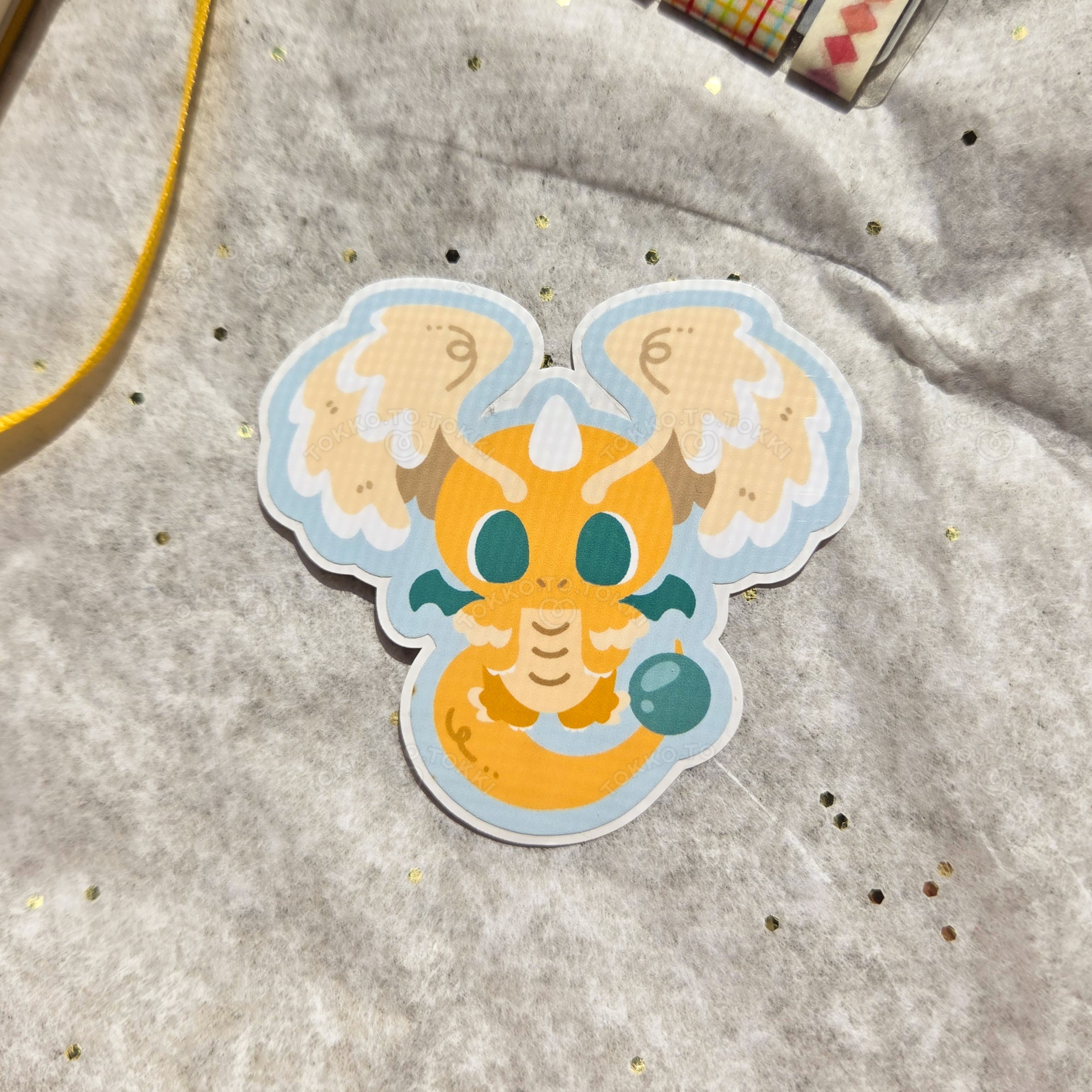 Dragonite / Mega Dragonite Vinyl Sticker