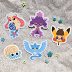 Various Pokemon Vinyl Stickers