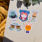 Animal Crossing Vinyl Stickers