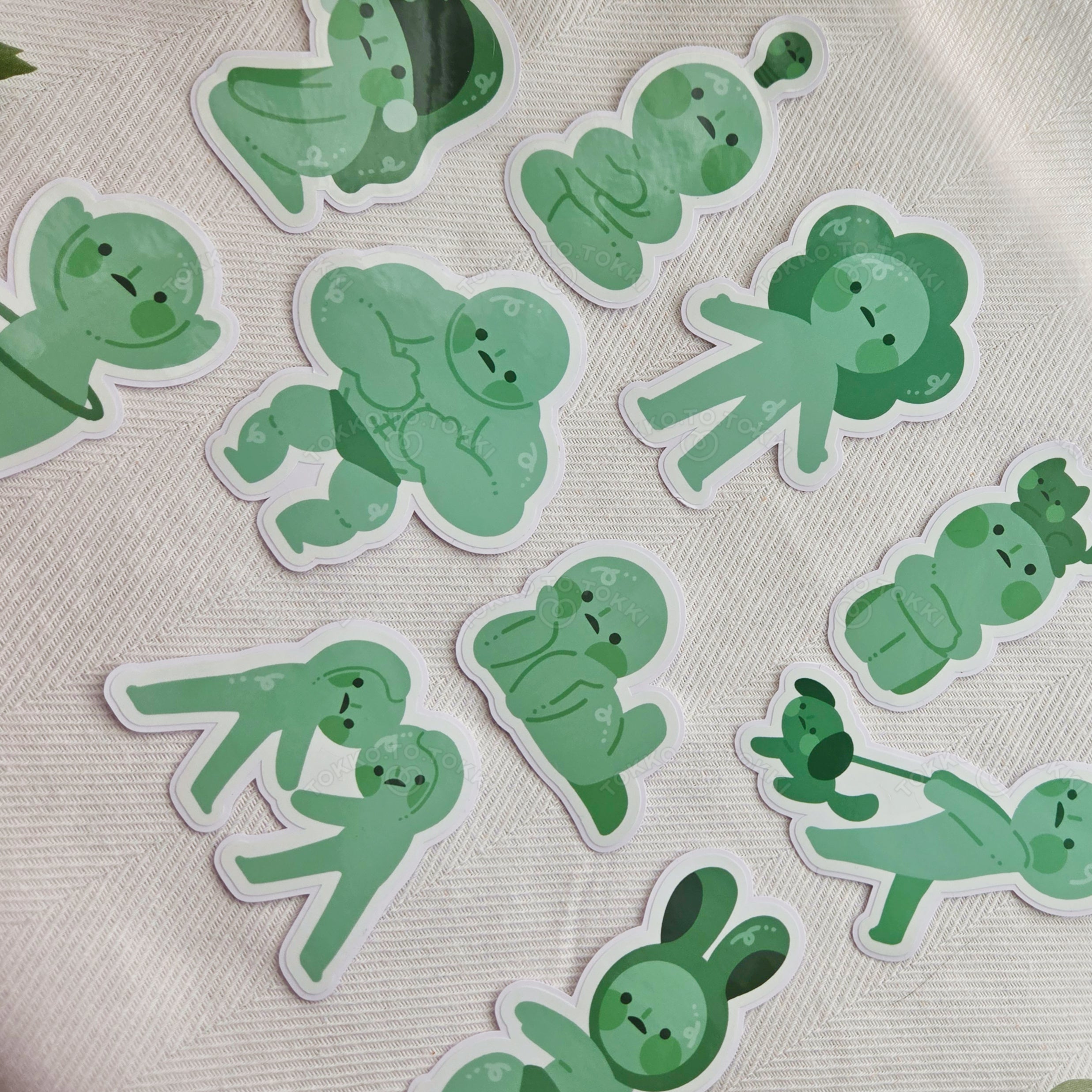 Smiski Vinyl Sticker - vol 1