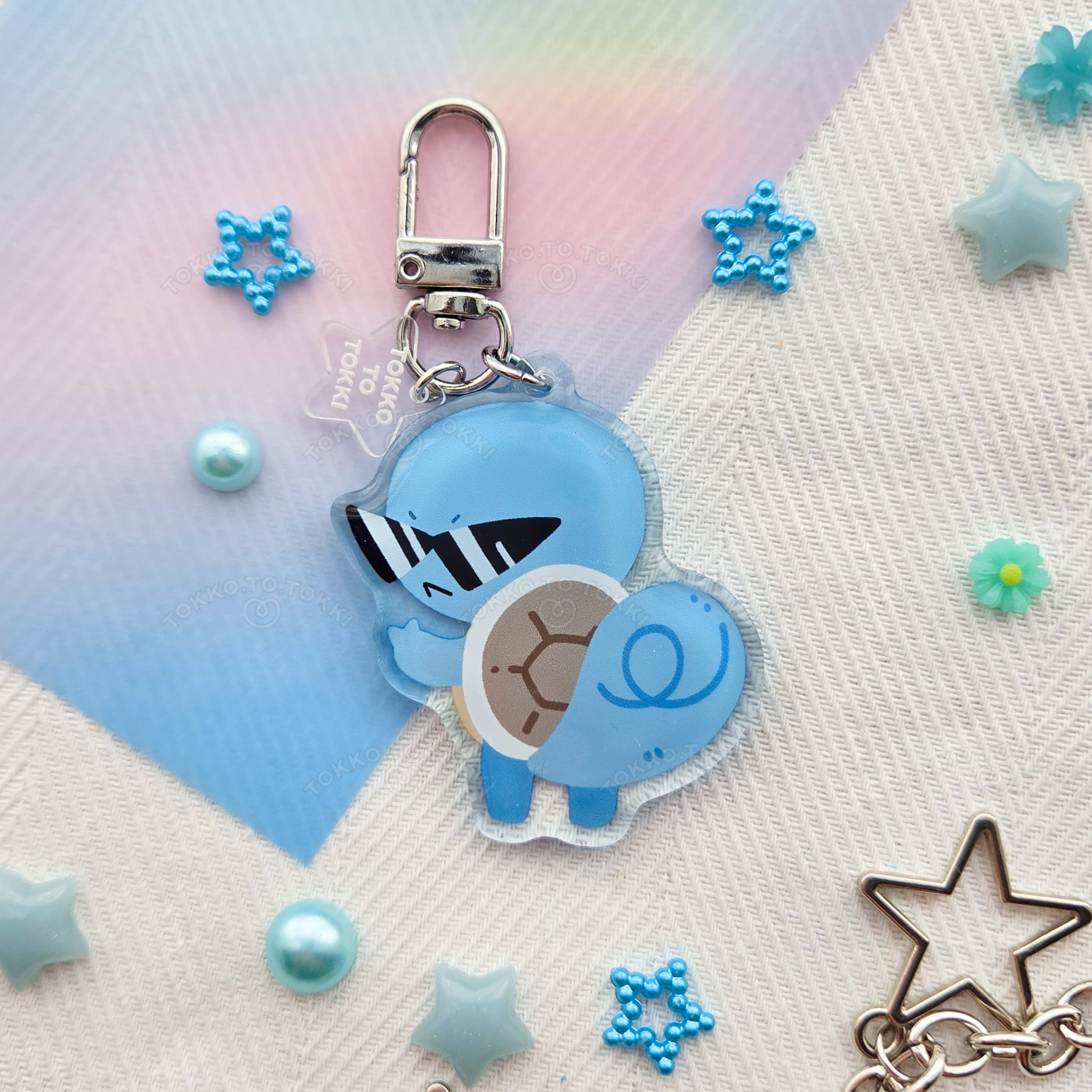Squirtle Squad Blind Bag Keychain