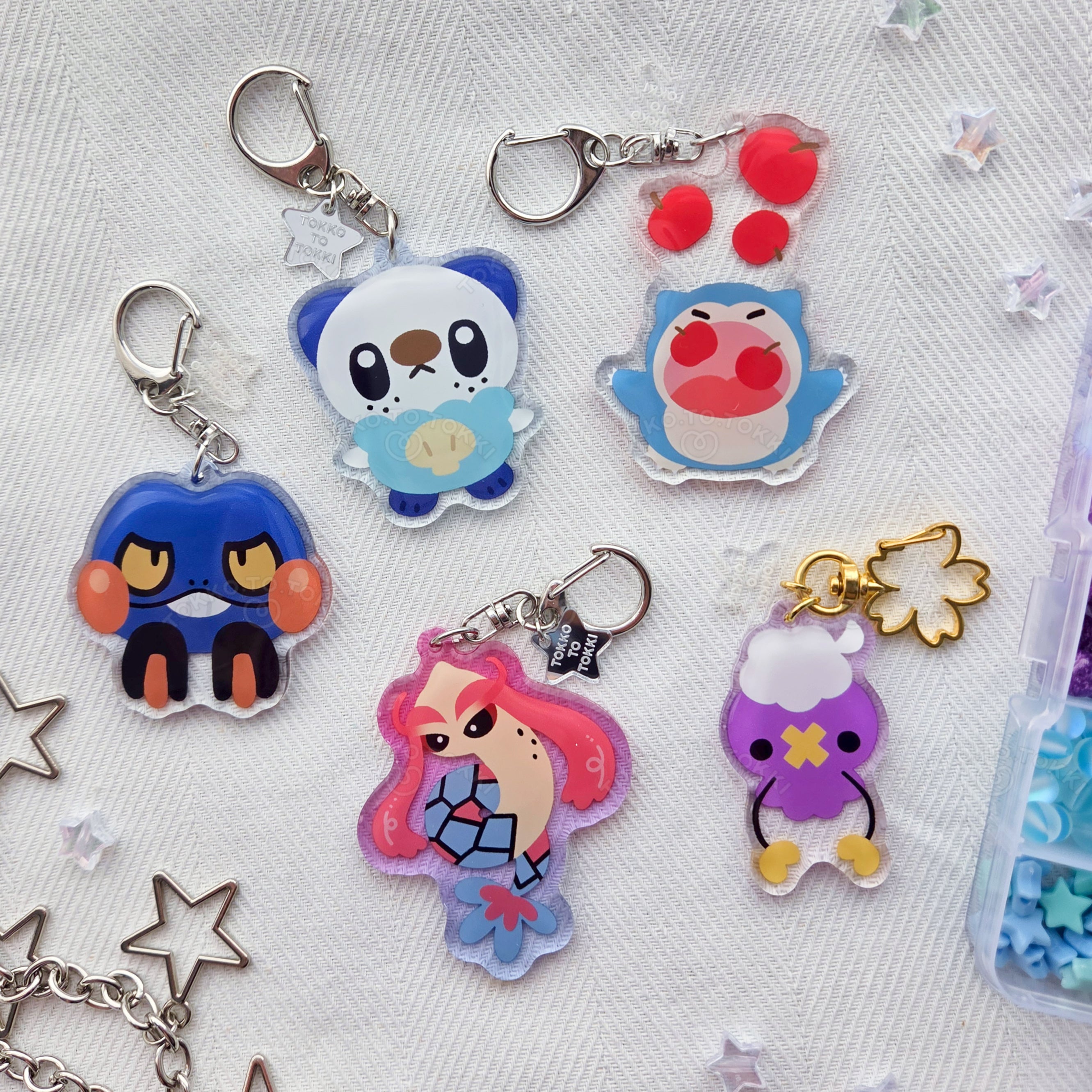 Snorlax Acrylic Keychain