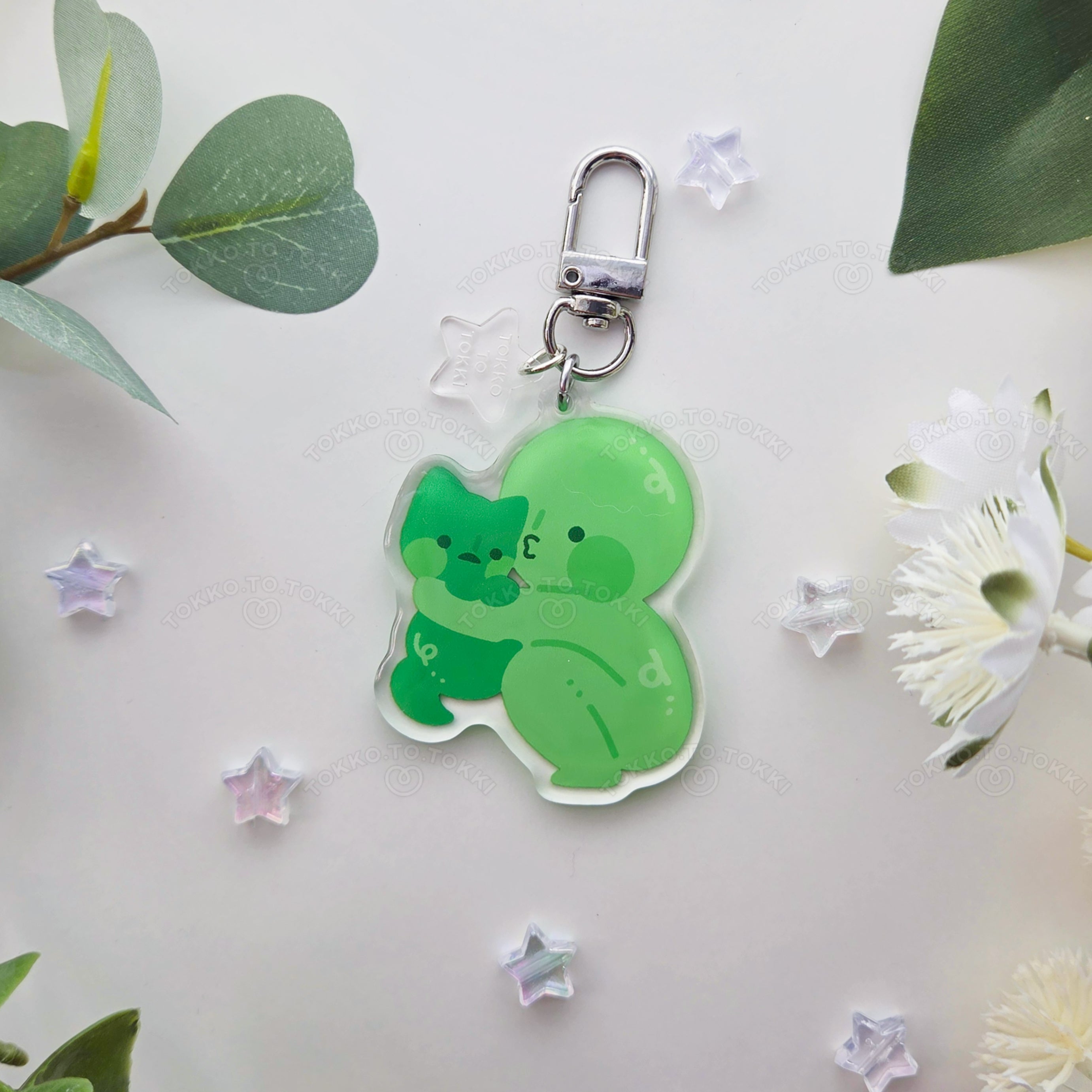Smiski Acrylic Keychain