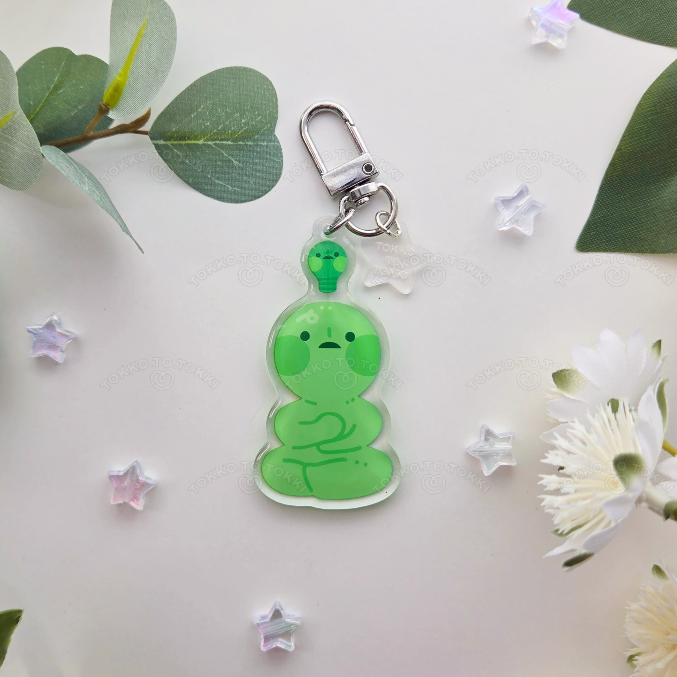 Smiski Acrylic Keychain