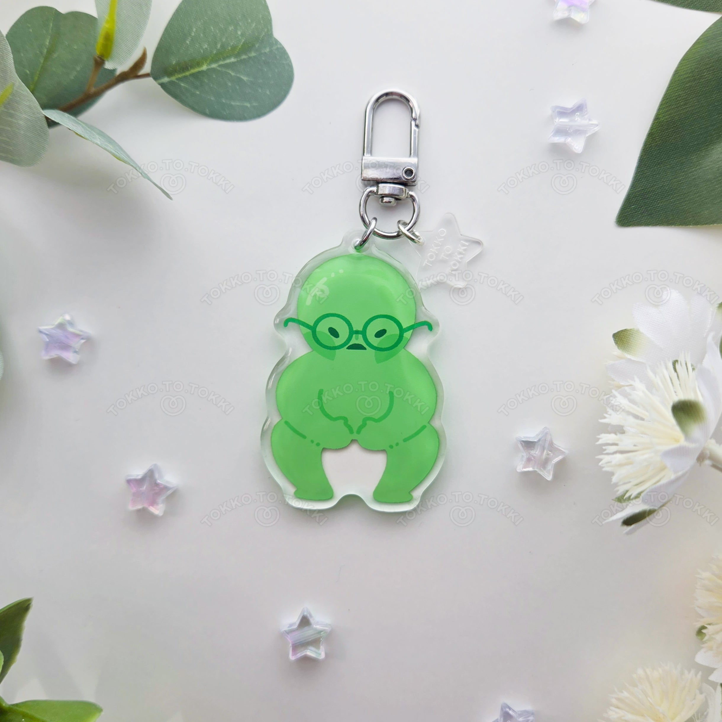 Smiski Acrylic Keychain