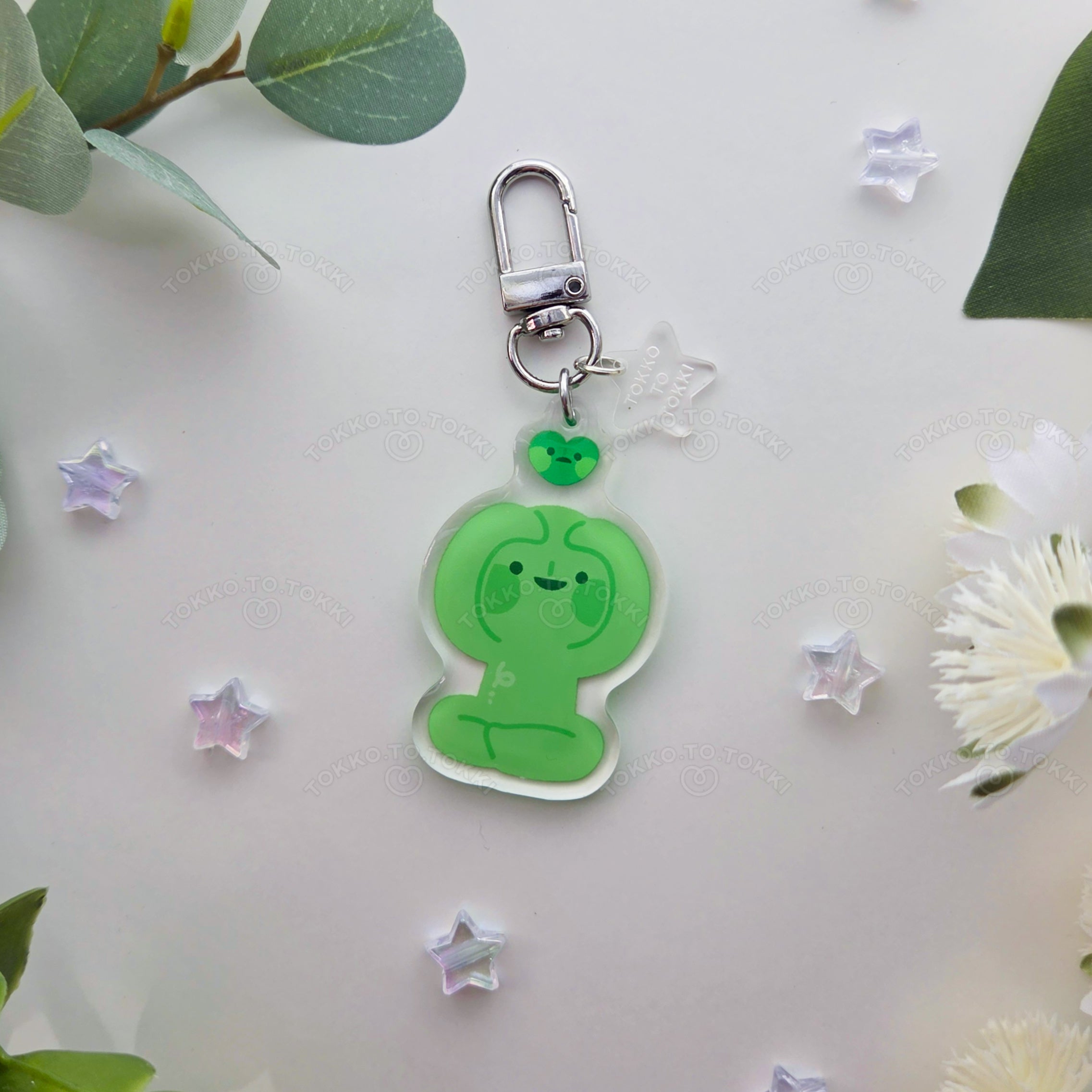 Smiski Acrylic Keychain