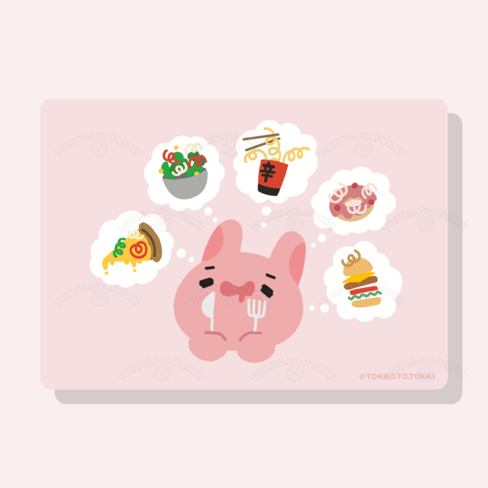 Tokki & Friends Mini Prints
