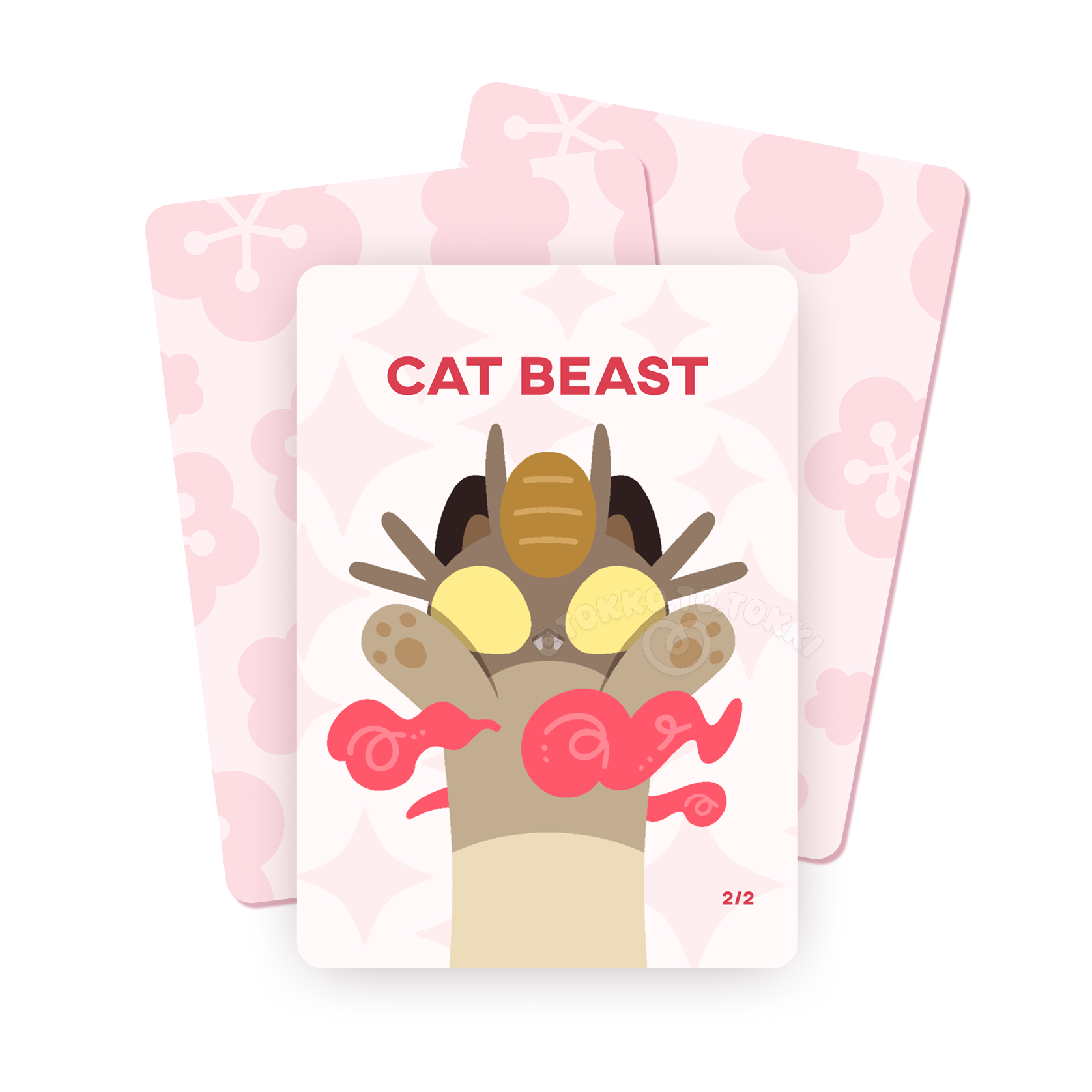 MTG Cat Beast Token