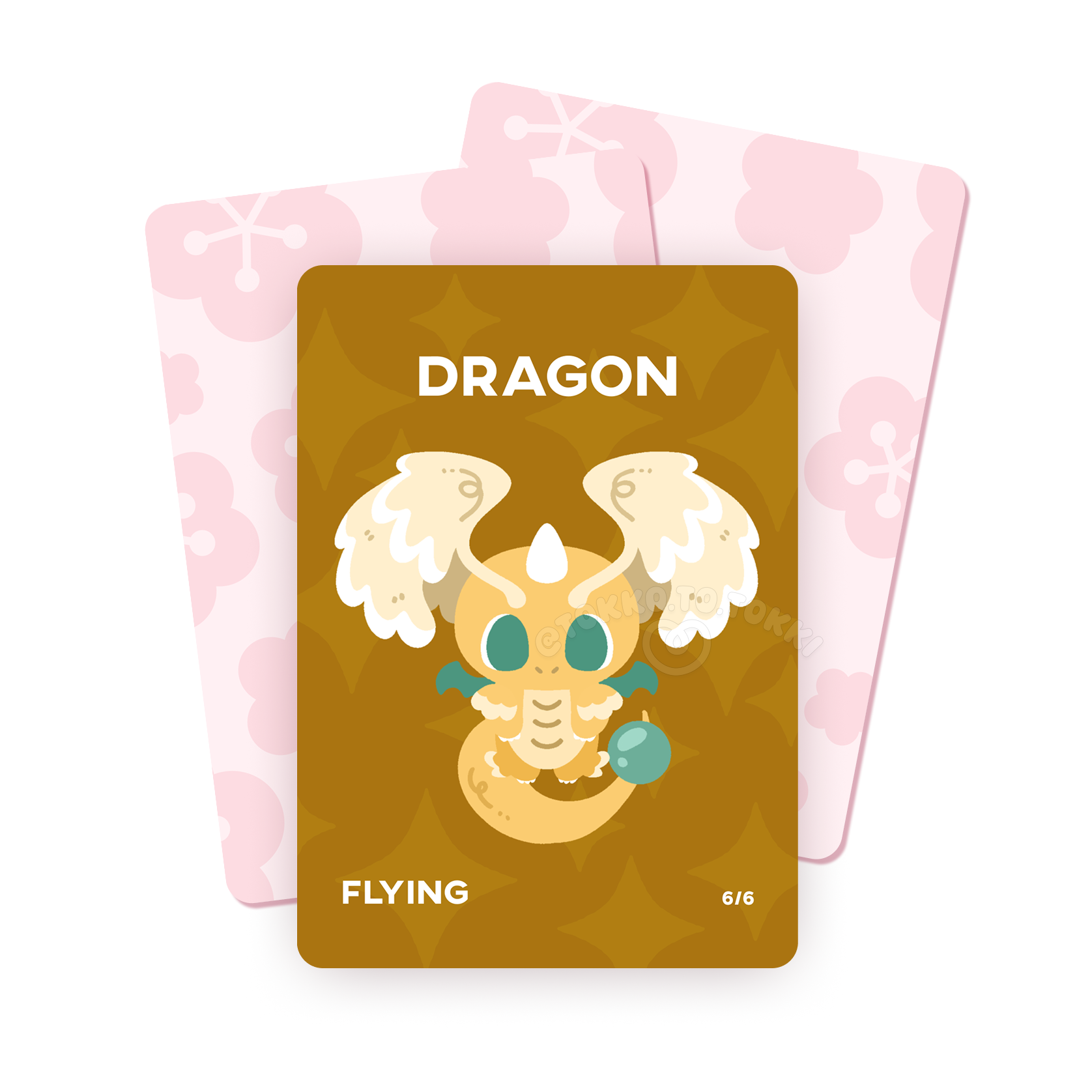 MTG Dragon Token