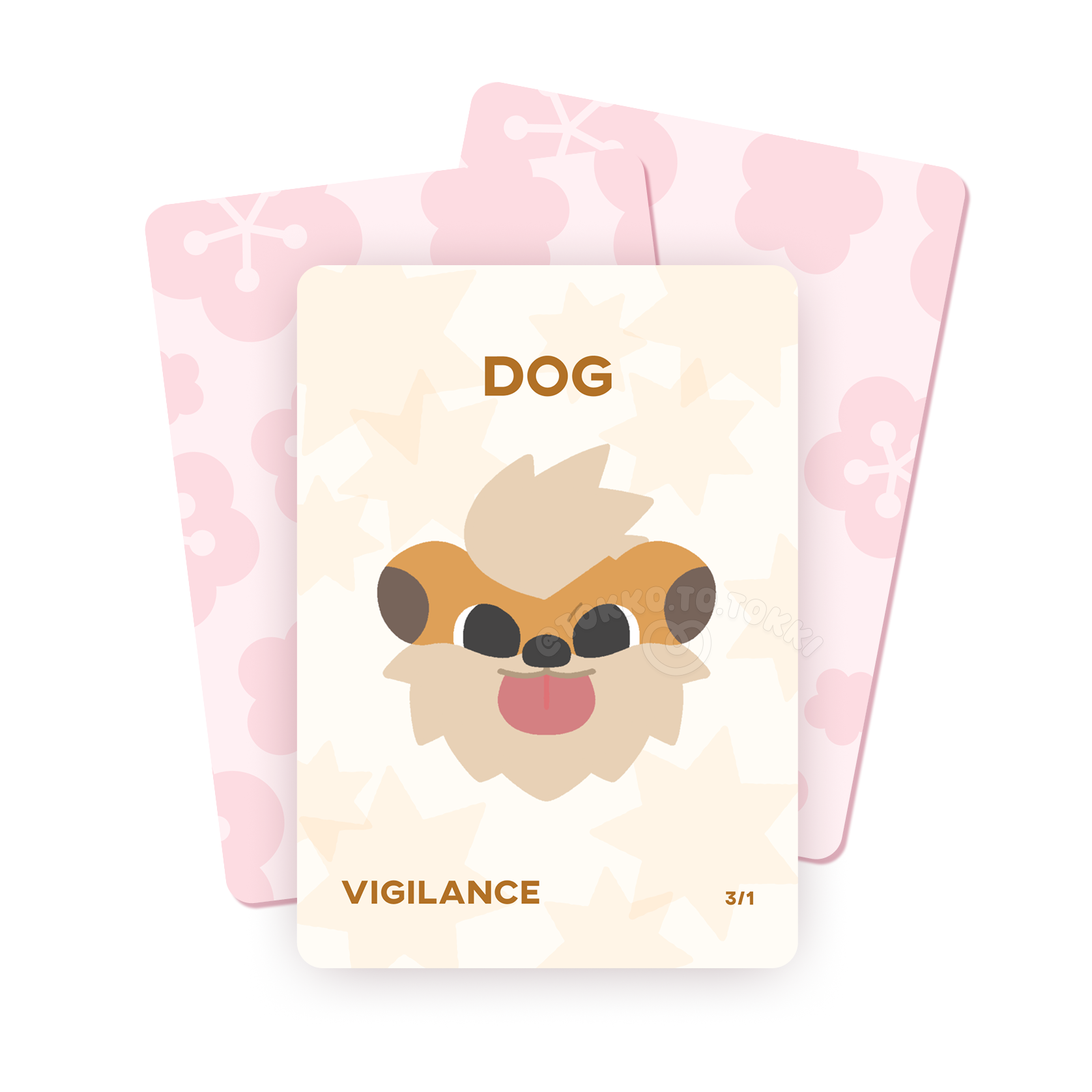 MTG Dog Token