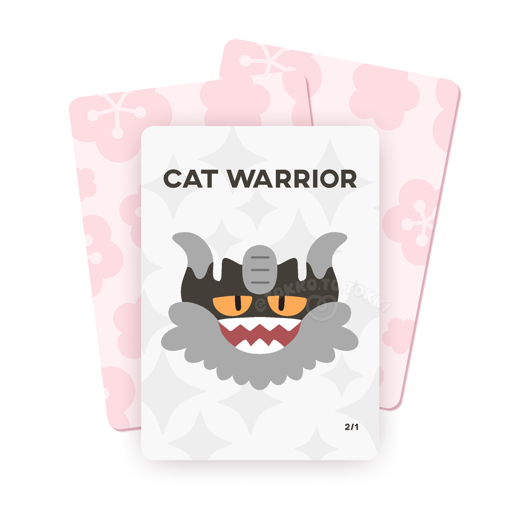 MTG Cat Warrior Token