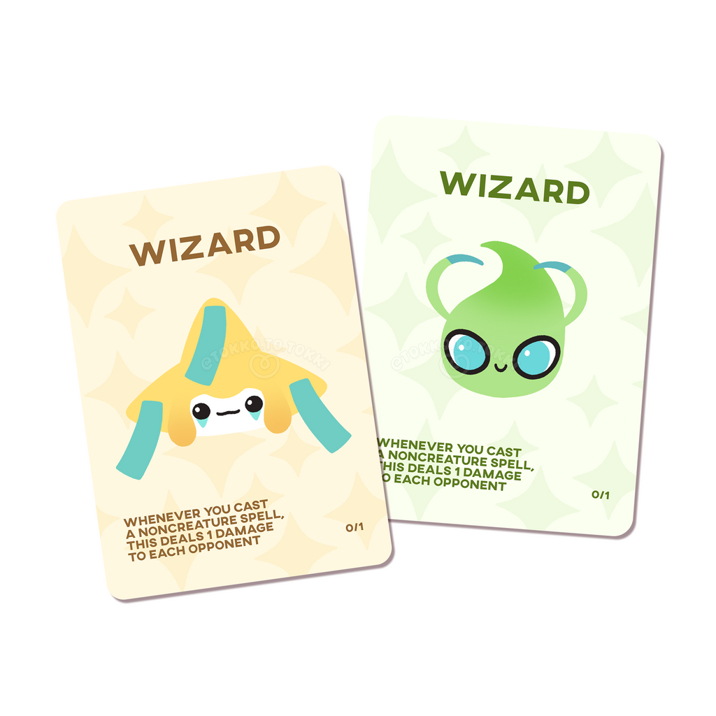 MTG Wizard Token