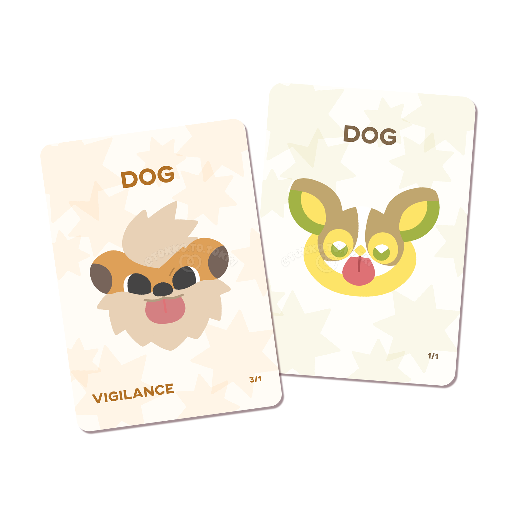 MTG Dog Token