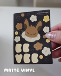 Eeveelution Mini Sticker Sheets