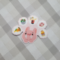 Gluttonous Bunny Sticker