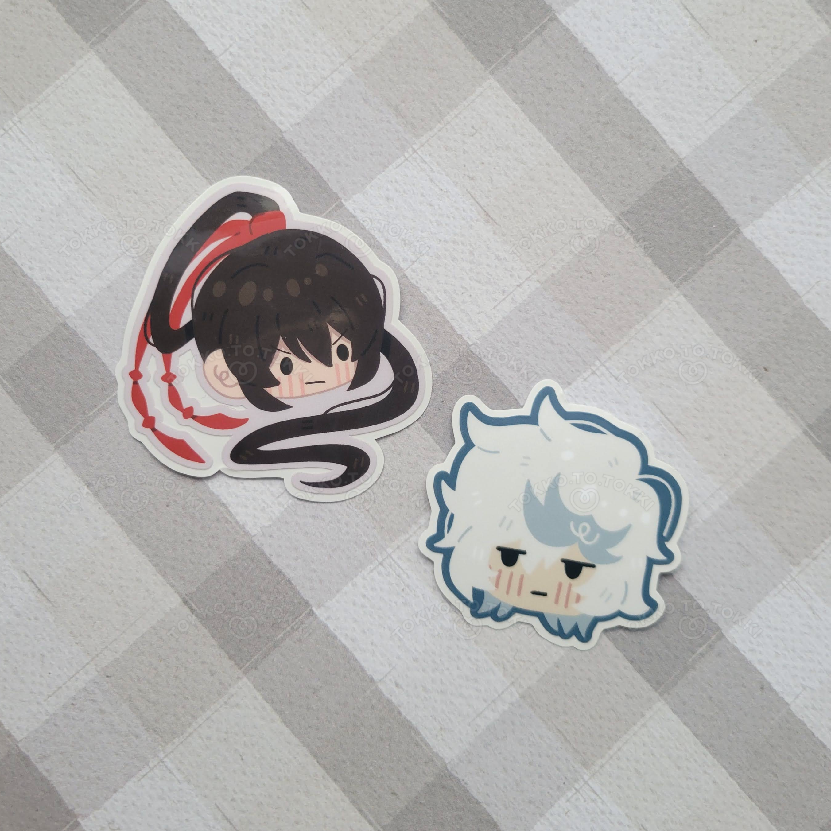 Hell's Paradise Character Sticker Set