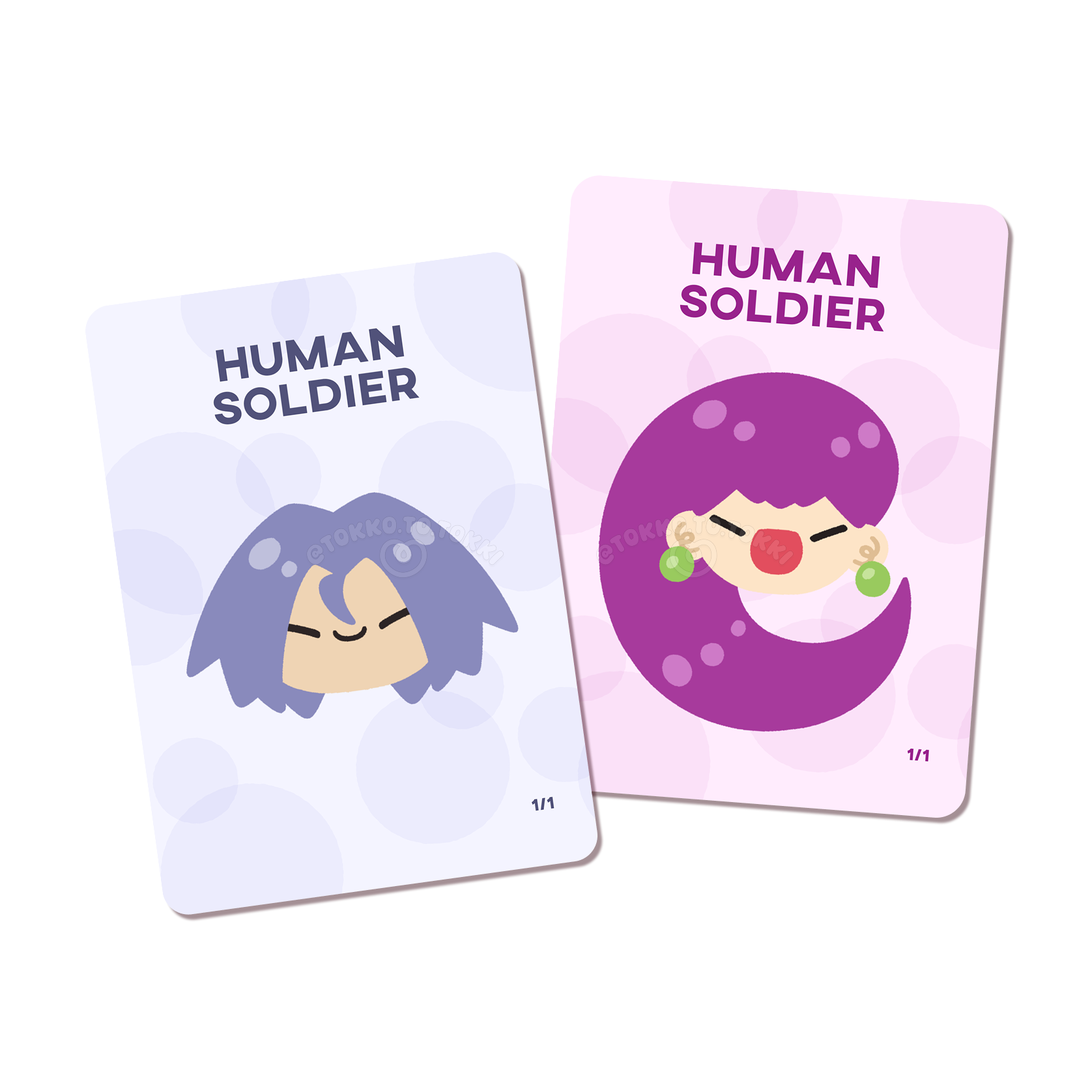 MTG Human Soldier Token