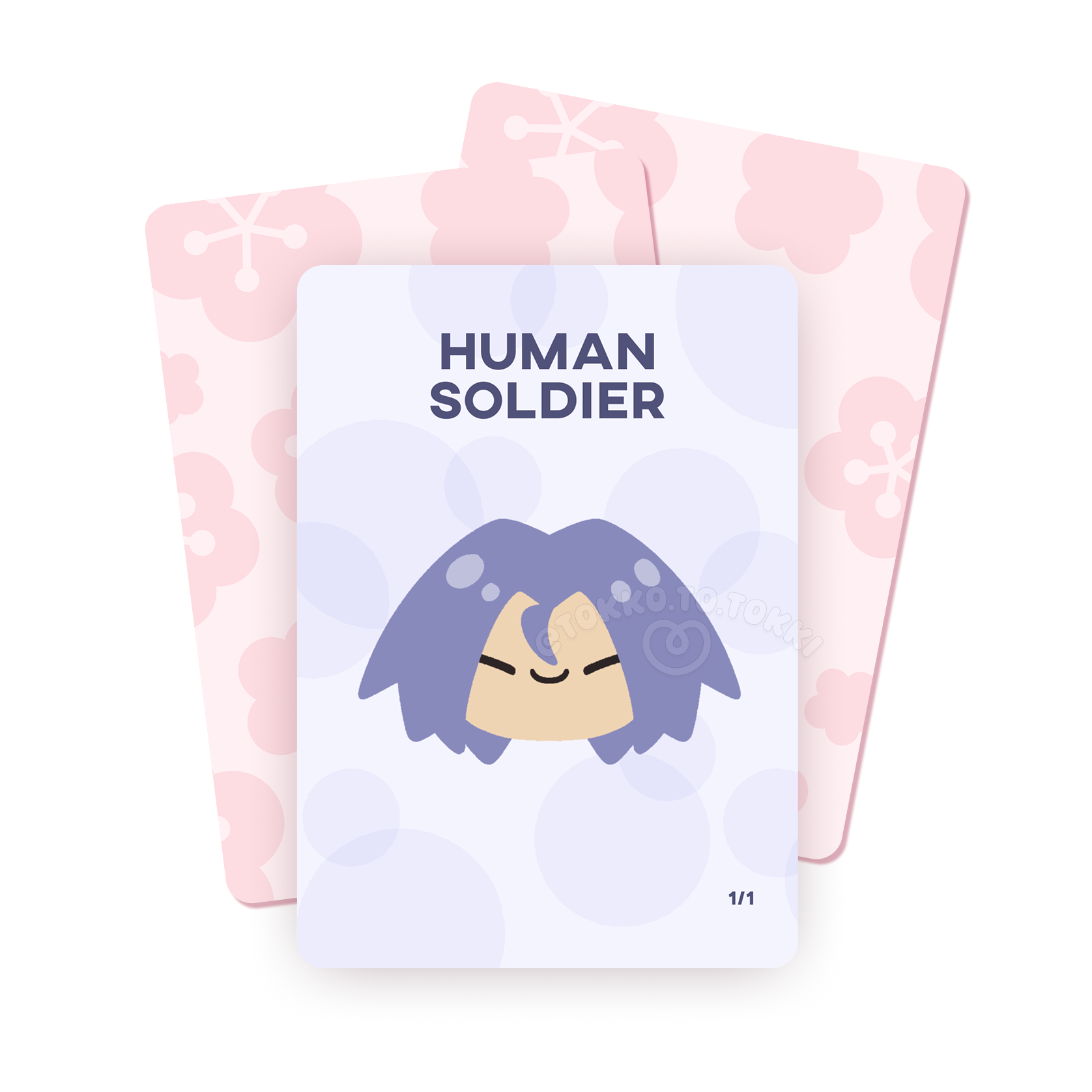 MTG Human Soldier Token