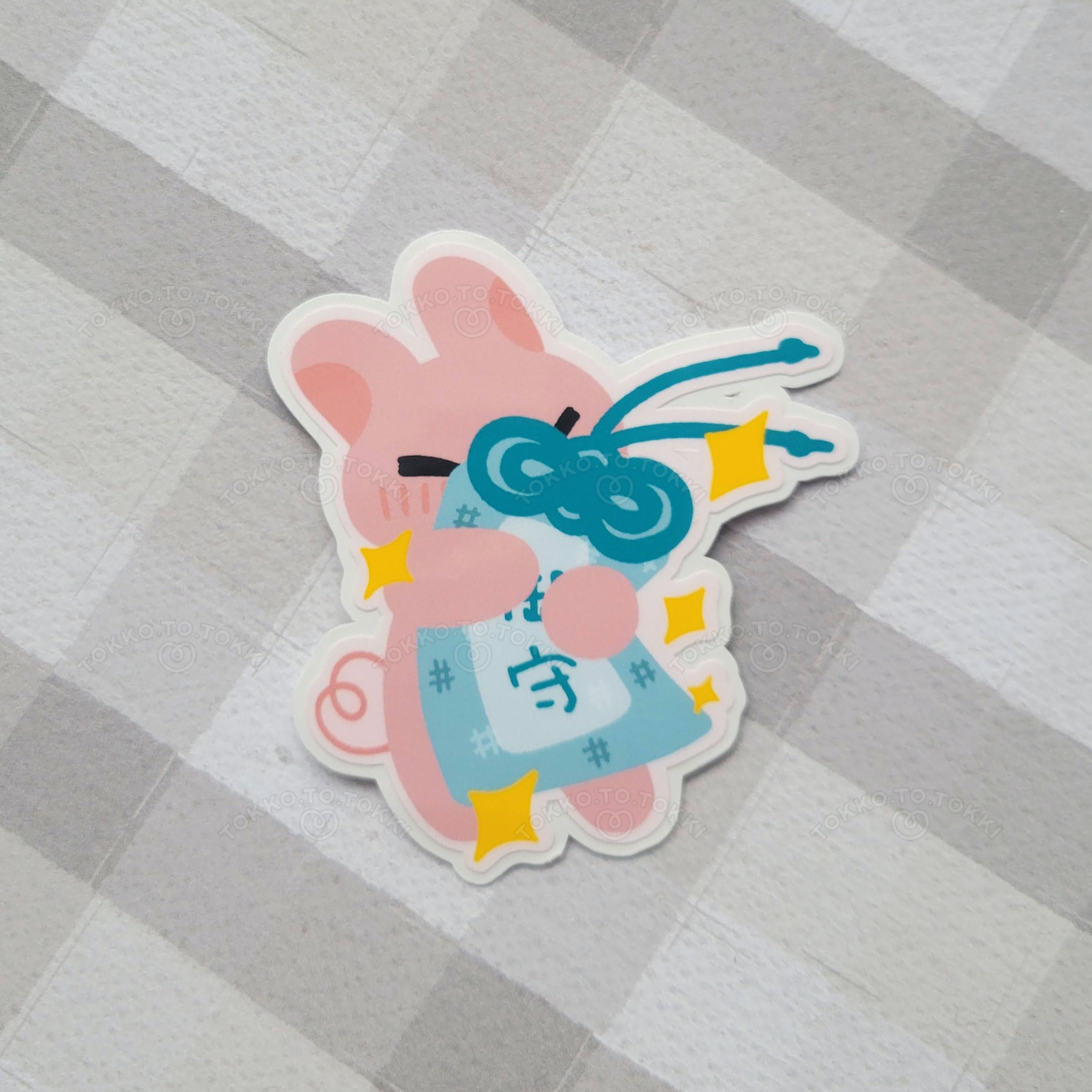 Lucky Bunny Stickers