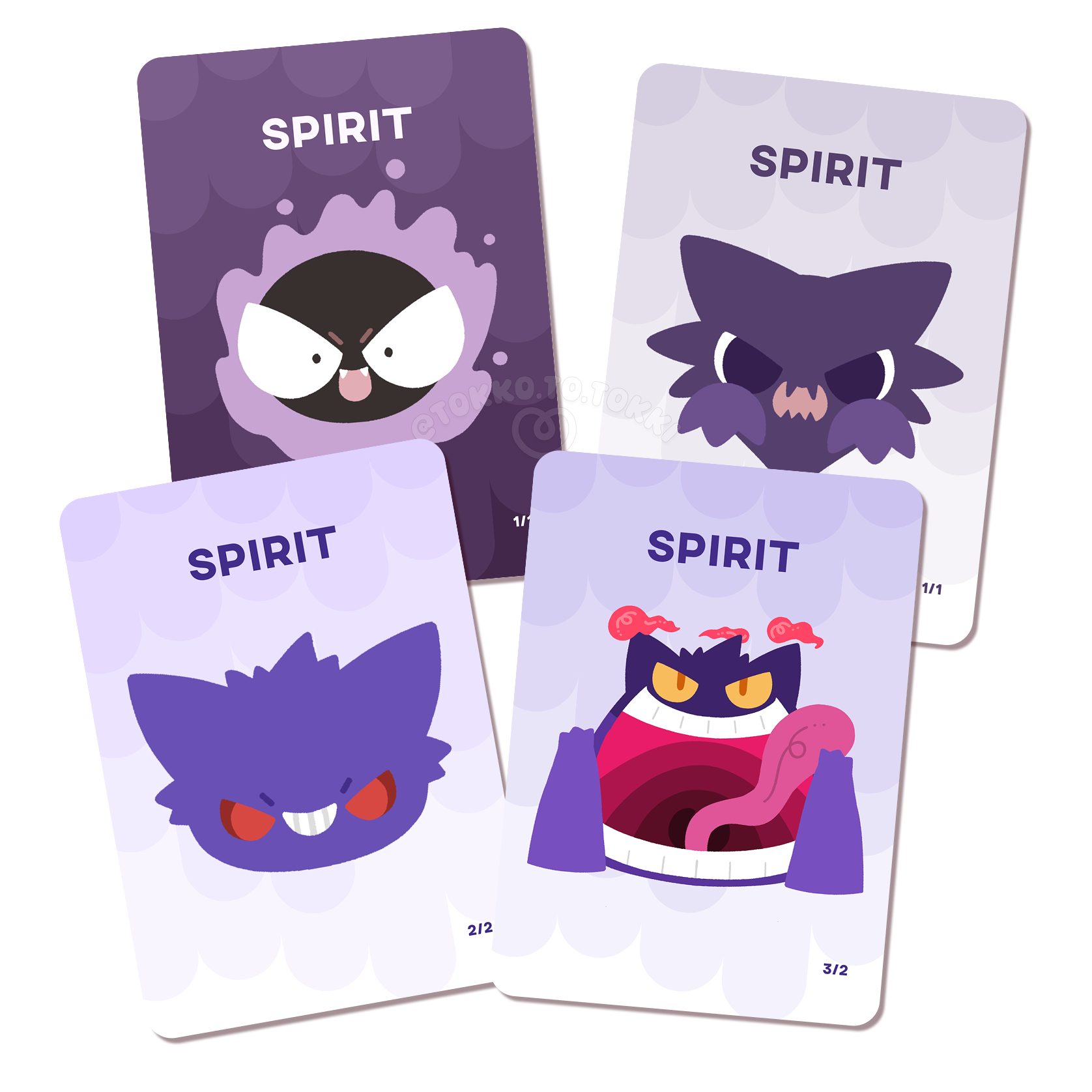 MTG Spirit Token Bundle - Set of 4