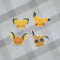 Pika Line Sticker Flake Set