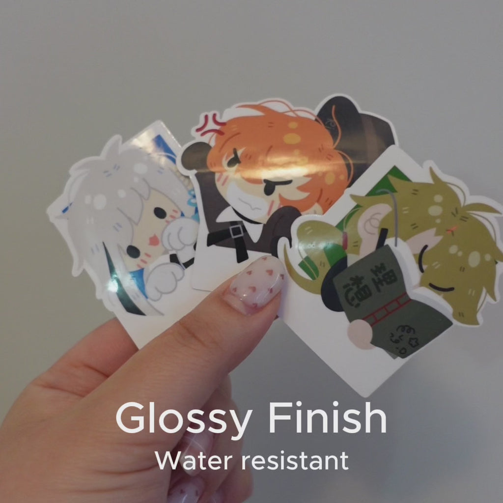 Bungo Stray Dogs Polaroid Stickers